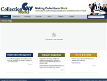 Tablet Screenshot of collectionworks.com